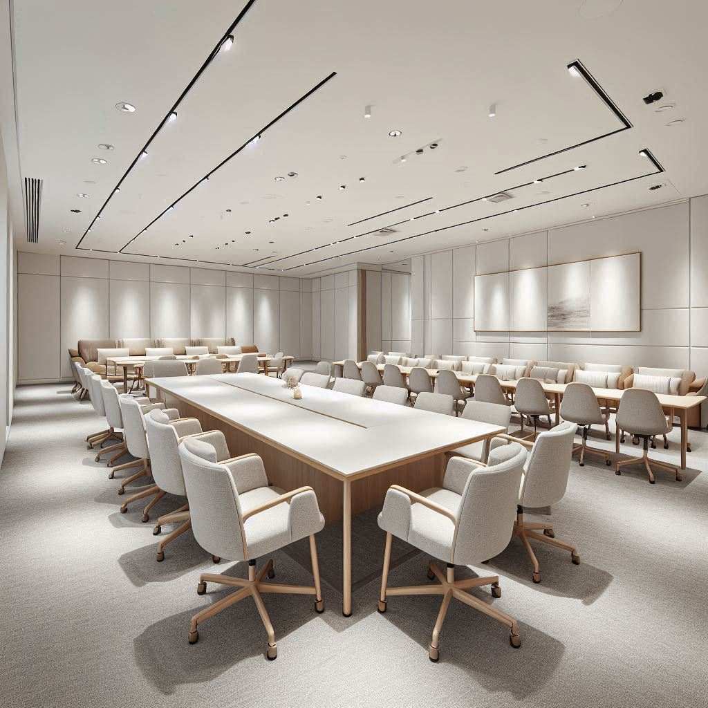 写字楼办公前台接待区规划遇上办公区局部施工时高层管理团队应向哪些岗位反馈